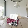 5D DIY Diamond Painting Handmade Crystal Square Tissue Box Kit (Zebra)