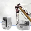 2Pcs V Type Groove Wheel Stainless Steel Gate Roller Wheel for Gym Equipment
