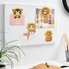 6Pcs Sunflower Animals Diamond Painting Fridge Magnet Diamond Art Magnets Decals Kit
