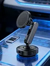 Vacuum Magnetic Car Phone Holder 360 Degree Rotating Phone Mount for DJI Gopro