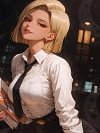 Secretary Android 18 Decorative Painting - Dragon Ball - Xingkong Studio