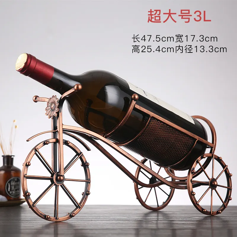 Athvotar Style Wine Cabinet Red Wine Rack Furnishings European Wine Shelf Bar KTV Iron Red Wine Display Rack