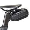0.8L Bicycle Saddle Bag Reflective MTB Road Bike Seat Bag for Outdoor Cycling