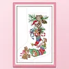 Xmas Stocking -16CT Stamped Cross Stitch Kit(30*44cm)