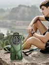 2L Hydration Bladder Large Capacity Folding Water Bag for Hiking Cycling Running