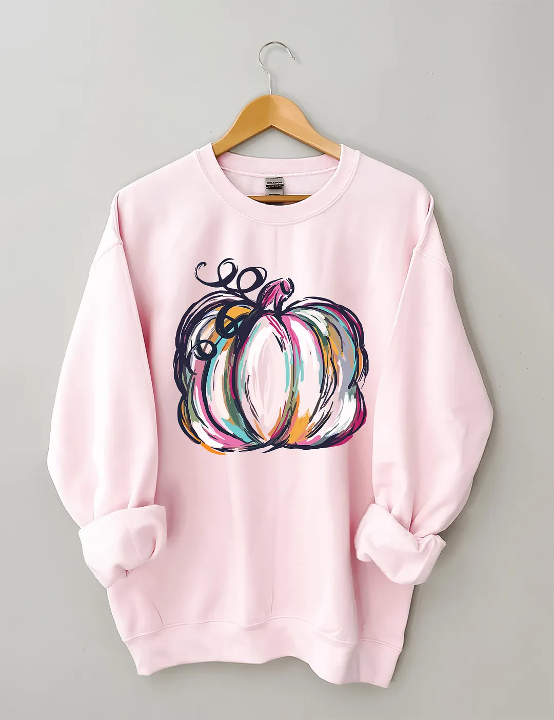 Watercolor Pumpkin Sweatshirt