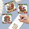 6Pcs Diamond Painting Christmas Gifts Greeting Card for Kids Adults Gifts