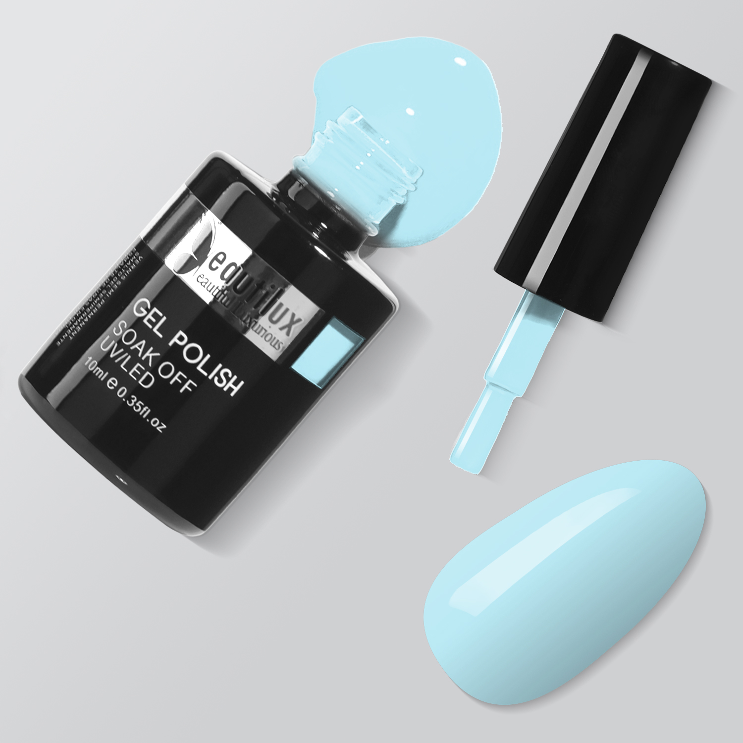 HEMA& TPO Free Nail Gel Polish Color 10ml Summer Collection- Ciel