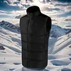15 Heating Zones Electric Heated Vest with Light USB Thermal Waistcoat Clothes