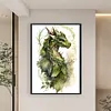 (Big Size)Dragon - 11CT Stamped Cross Stitch - 50*70cm