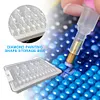 (US Local)26 Grids Clear Diamond Painting Tool Storage Containers for Beads Art DIY Crafts