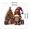 Christmas Tree Gnome-11CT Stamped Cross Stitch 40*40cm/15.75*15.75in