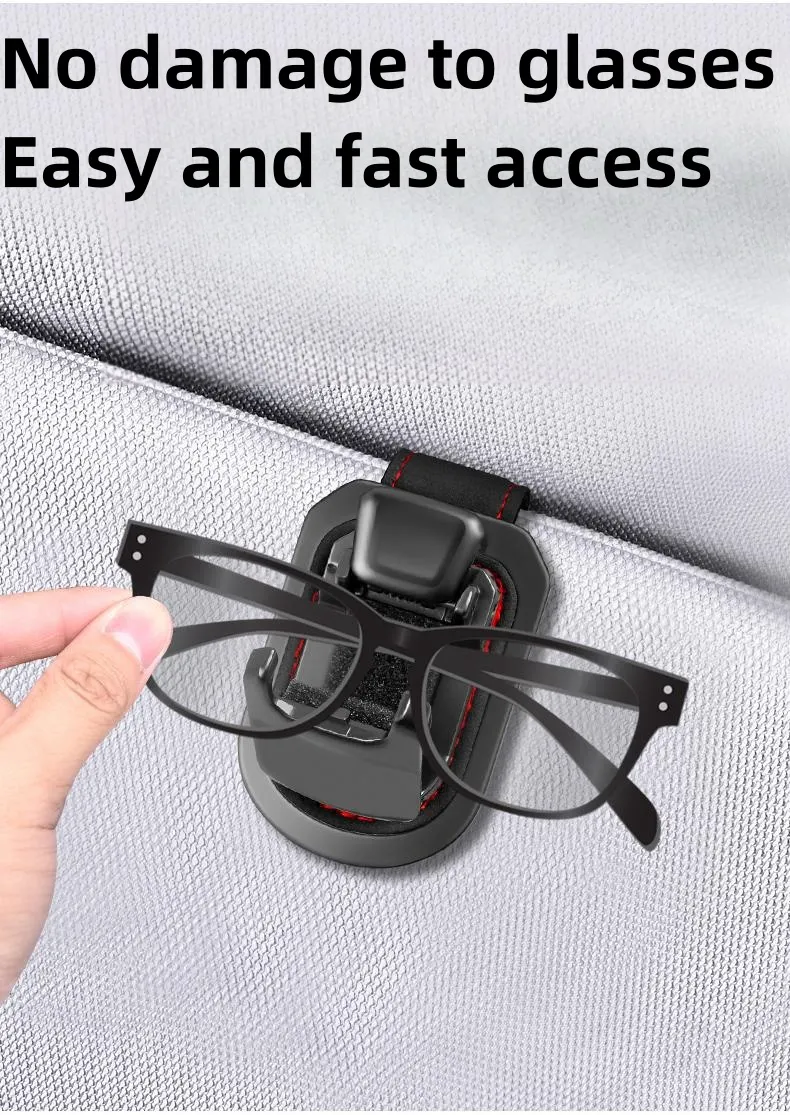 Simple snap car multifunctional glasses clip