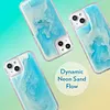 Luminous Apple Phone Case Quicksand Phone Case Solid Color Anti-drop Couple Apple Phone Protective Case
