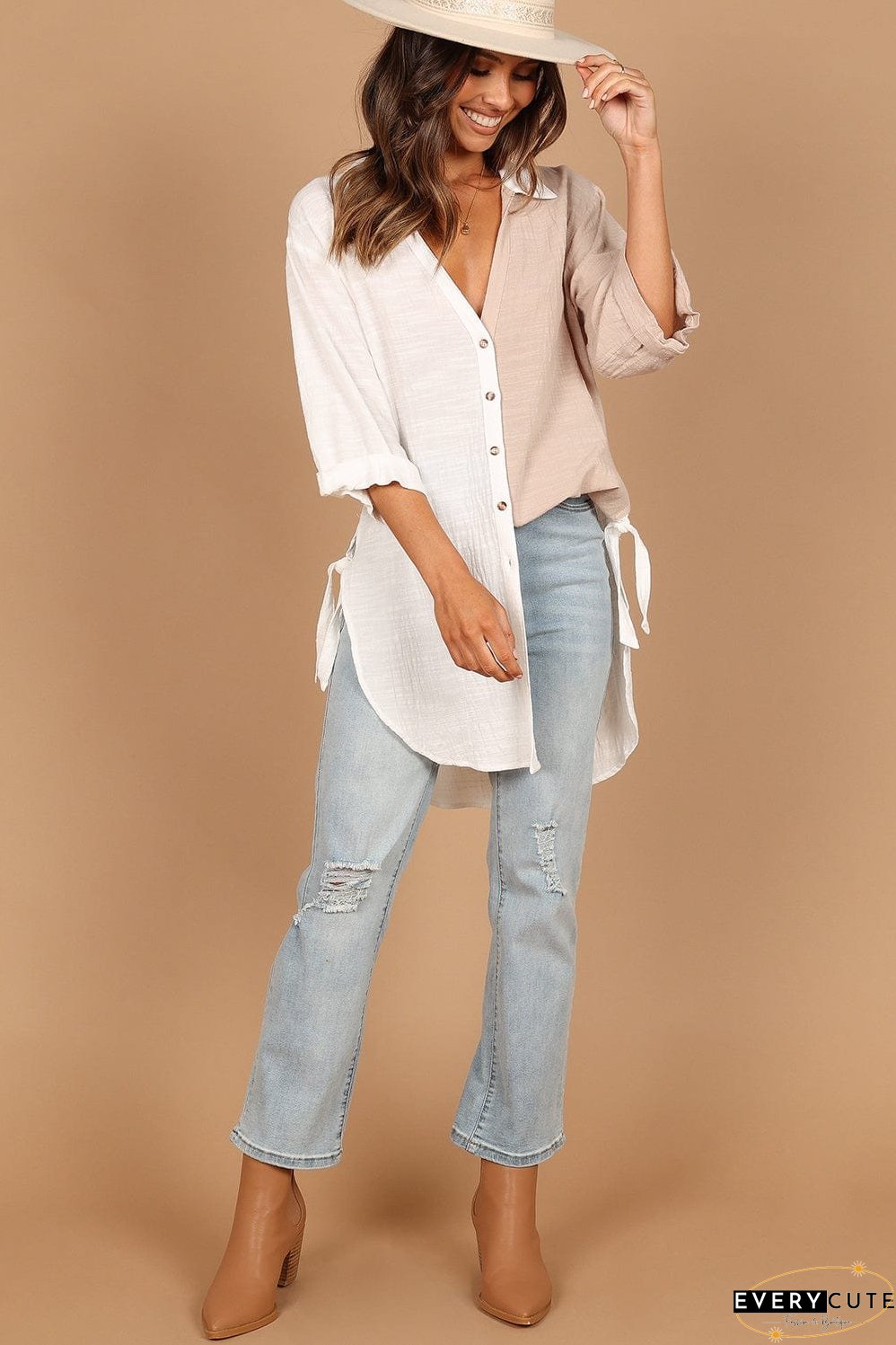 Elegant Cotton Linen Top