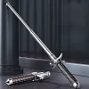 Quenching process self-defense telescopic stick swing stick hand guard block knife block swing stick three-section stick alloy steel