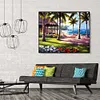 Seaside-Paint By Numbers Acrylic Painting 50*40cm