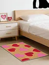 Valentine Rug Outdoor Non-Slip Welcome Mats for Indoor Front Porch Home Decor