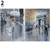 （2-Pack）Beautiful Street-Full Round Diamond Painting 30*40CM