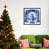>SALE<5D DIY Full Round Drill Diamond Painting Owl Kit Home Decor Art Craft 40x40cm