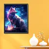 Wolf - 9CT Full Beaded Cross Stitch Kit(41x50cm)