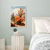 Desert Cactus Flower-Paint By Numbers Acrylic Painting 40*50CM