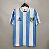 1986 Retro Argentina National Team Home Jersey love fball