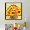 Sunflower - 9CT Full Beaded Cross Stitch Kit(40x40cm)