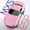 Blinkbuddy 1:18 Pro Drift RC Car (Gyro Version) 2.4GHZ Mx-5 RC High Performance ESC Gyr, Rechargeable 4WD RC Rally Car with Flashing Headlights Remote Control Toy