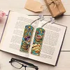 (US Local)3Pcs Special Shaped Food Beverages 5D DIY Diamond Art Book Mark for Home Office