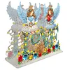 Acrylic Double Sided Christmas 5D DIY Diamond Art Paper Towel Storage Rack Decor Napkin Holder Kit