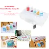 64 Slots Bottles Diamond Painting Storage Box Plastic Rhinestone Holder DIY Diamond Art Accessories
