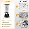 Rice Dispenser 22 Lbs Rice Storage Container Sealed Moisture Proof Cereal Dry Food Storage Container with Measuring Cup for Kitchen Pantry Organization