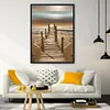 Beach-11CT Stamped Cross Stitch Kit(36x46cm)