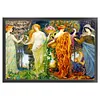 A Masque for the Four Seasons-14CT Stamped Cross Stitch 65x45cm