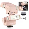 Hi-5 Retro Camera Flash External Hot Shoe Light Retro Fashion Small Portable Outdoor Shooting Light Suitable For Canon Nikon Sony Fuji Leica SLR Micro Single Camera Universal
