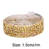【Wholesale Discount】1m Crystal Diamond Sticker Rhinestone Strip Self Adhesive Ribbon DIY Crafts
