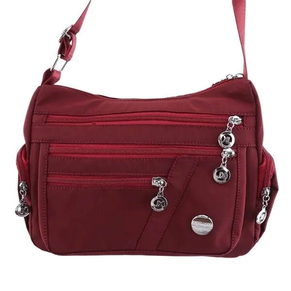 New Shoulder Messenger Bag Women Fashion Waterproof Nylon Oxford Crossbody Bag High Quality Messenger Handbags Travel Wallet