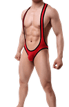 Men's Mesh Jockstrap Leotard Underwear Jumpsuits Wrestling Singlet Bodysuit