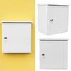 [US Local Warehouse] Electrical Junction Box IP55 Waterproof Metal Electrical Enclosure 24x24x28in with Fan-Vent Design Enclosure Steel Box for Electronics Services and Battery Accessories