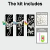 3pcs DIY Butterfly Diamond Painting Bookmark