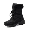 Women's Boots Winter Warmth Lace-up Utdoor Snow Boots