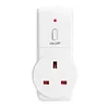 4pcs UK Plug Power Outlet Light Switch Socket+1pc Wireless Remote Control