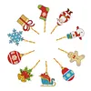 10pcs/set DIY Diamond Special Shape  Hanging Christmas Ornament Kit
