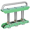 [US Local Warehouse] Sheet Metal Bender One Station Disc Sheet Metal Bending Machine Plate Folding Machine Drip Folding Tool For Rain Diverter & Making Folding Edges