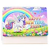 Diamond Painting Unicorn 2027 Paper Calendar Monthly Flip Tabletop Calendar Kit