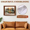 (US Local)Paint By Numbers Kit On Canvas DIY Oil Art Flower Picture Home Wall Decor50x40cm