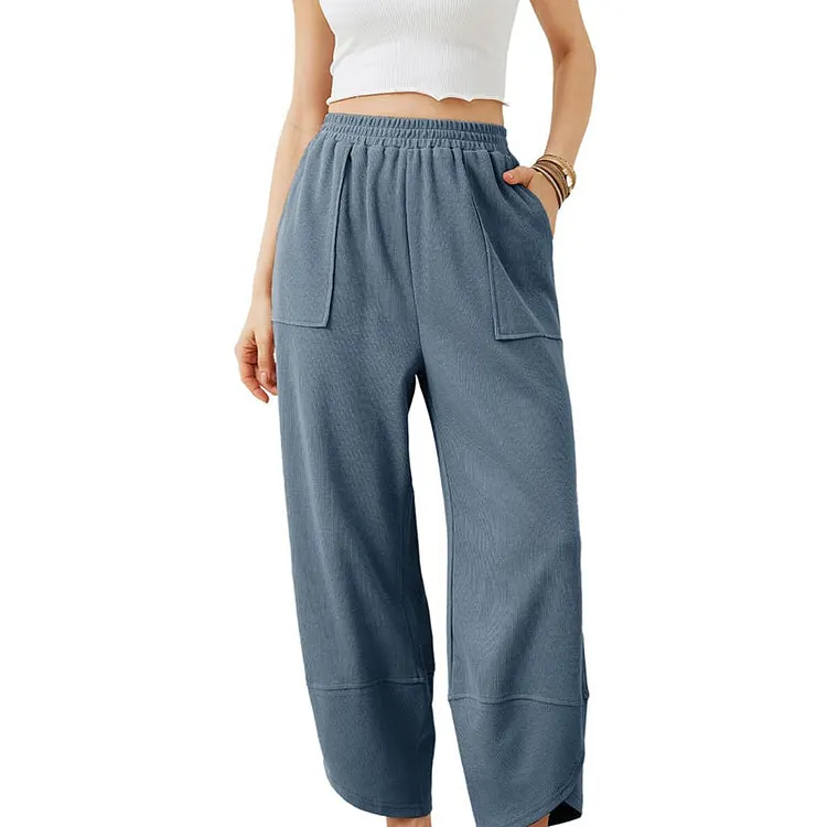 🎉Super offerta: 49% di sconto🎉Pantaloni casual a nove punti da donna, molto elastici e traspiranti 💕 ampi e comodi 💕