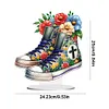 >SALE<Special Shape Single-Side Desktop Diamond Art Kit Home Craft Decor (Canvas Shoe)