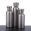 500/600/750ml Titanium Water Bottle with Lid Sports Kettle for Outdoor Picnic